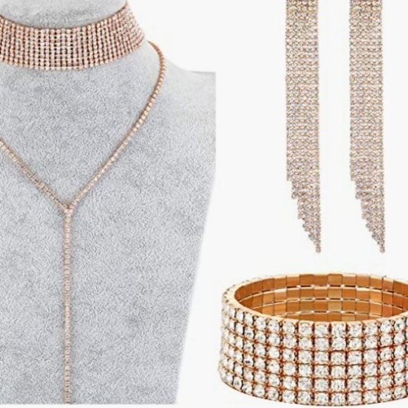 Gorgeous Night Club Jewelry Set NWT - Picture 3 of 4